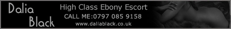 High Class Ebony Escort - Manchester - UK